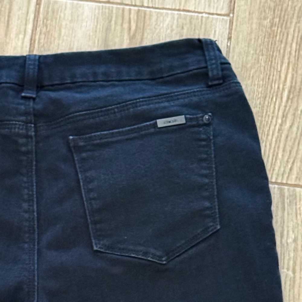 Chico's So Slimming Girlfriend Black Slim Leg Ankle Jeans Size 0.5 (US 6) - Picture 6 of 9